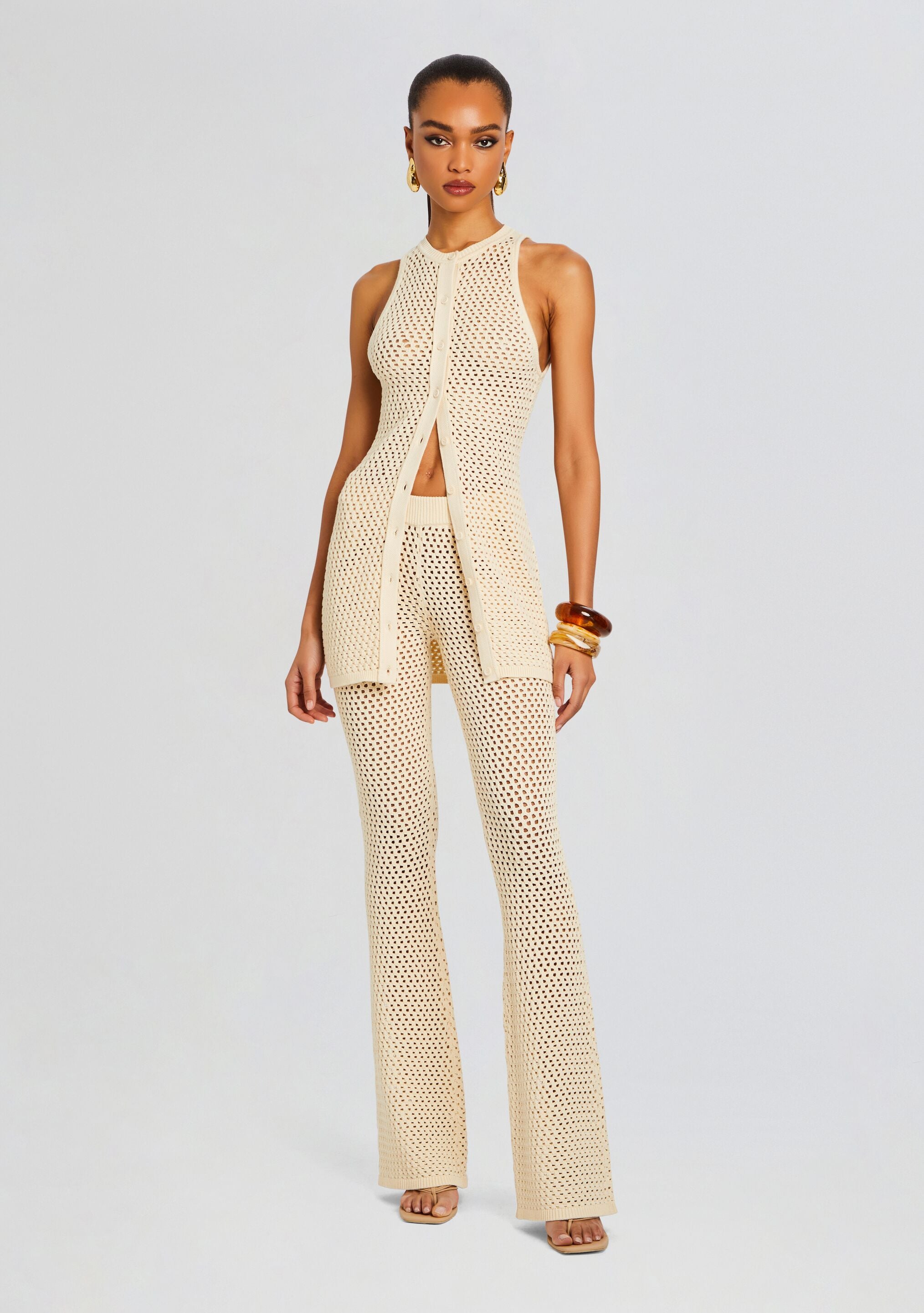 Tish Knit Crochet Pant – Retrofete