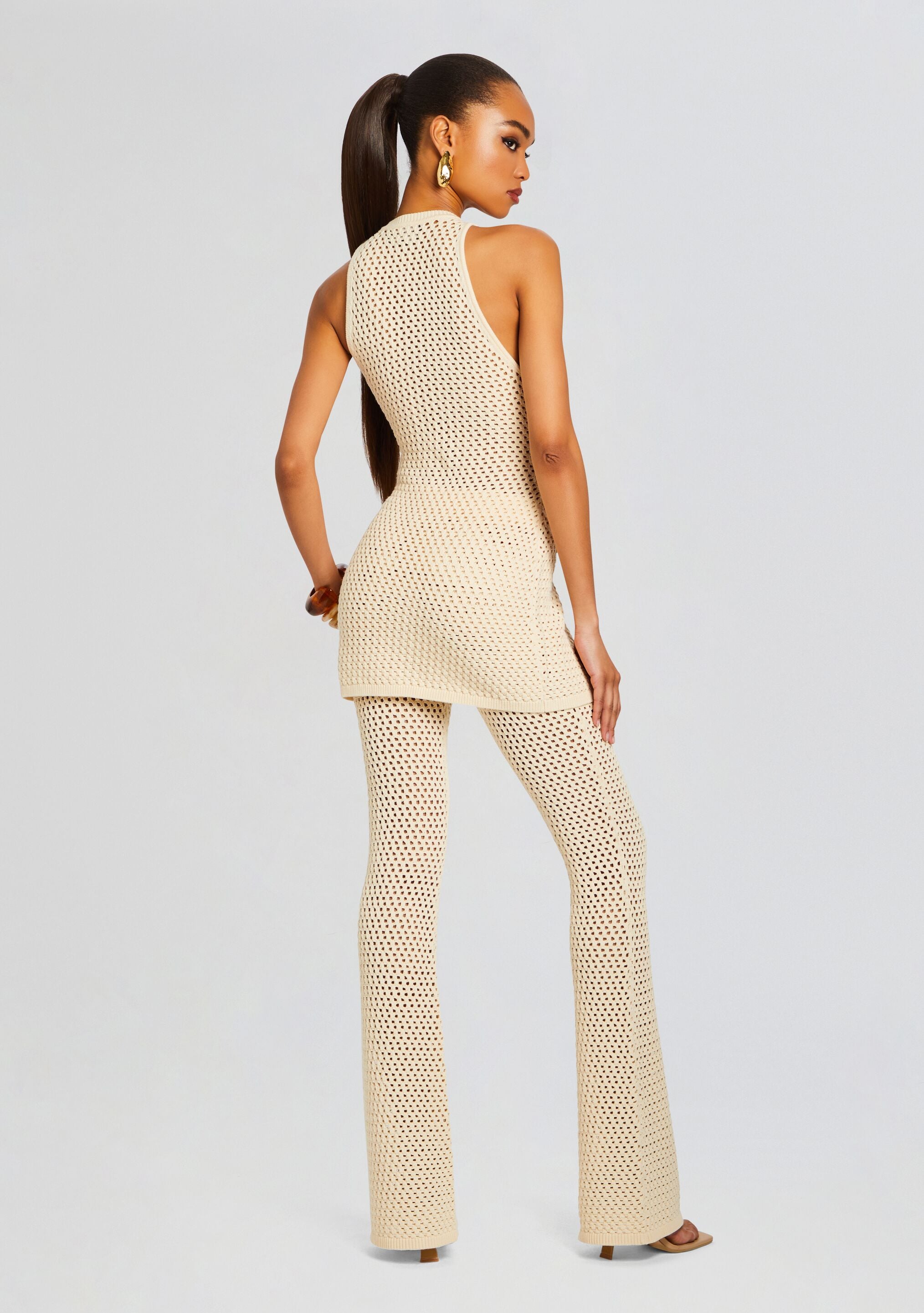 Tilli Knit Crochet Vest – Retrofete