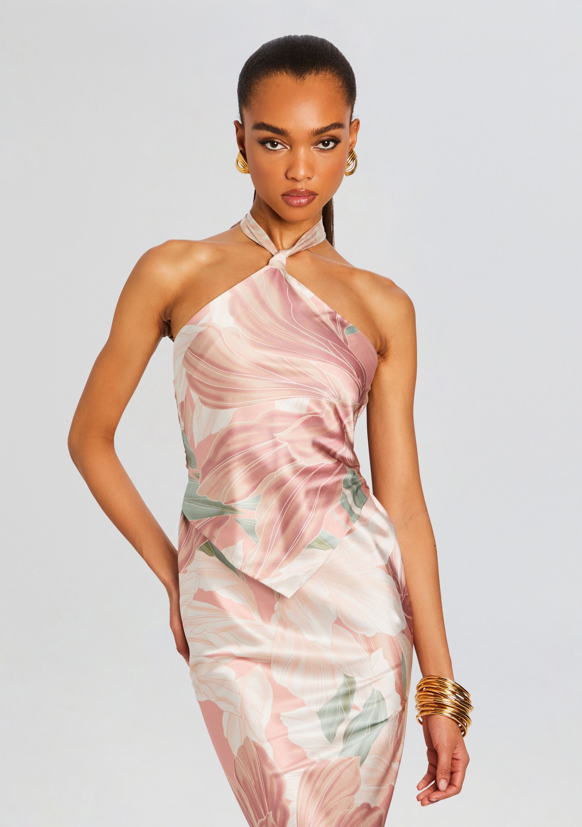 Dusty pink cocktail dress online