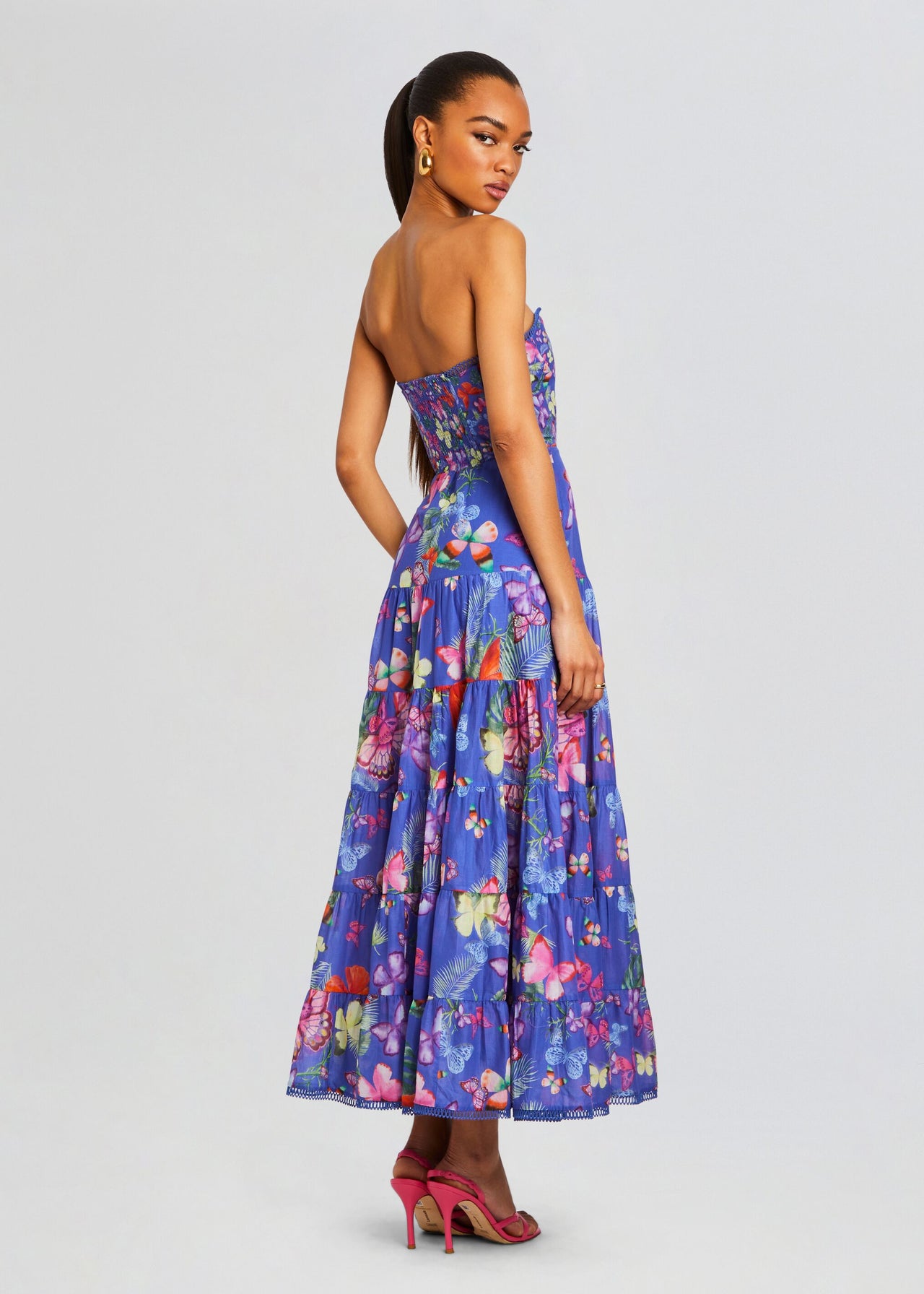 danny d blue dress Danny Long Dress – Retrofete