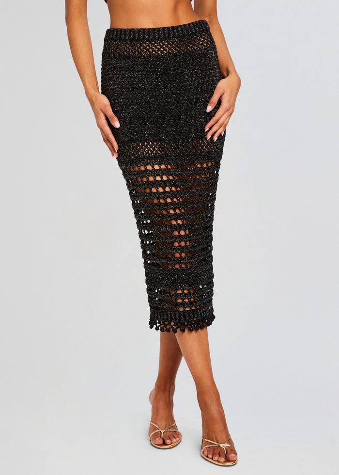 Raya Knit Crochet Skirt