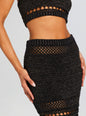 Raya Knit Crochet Skirt