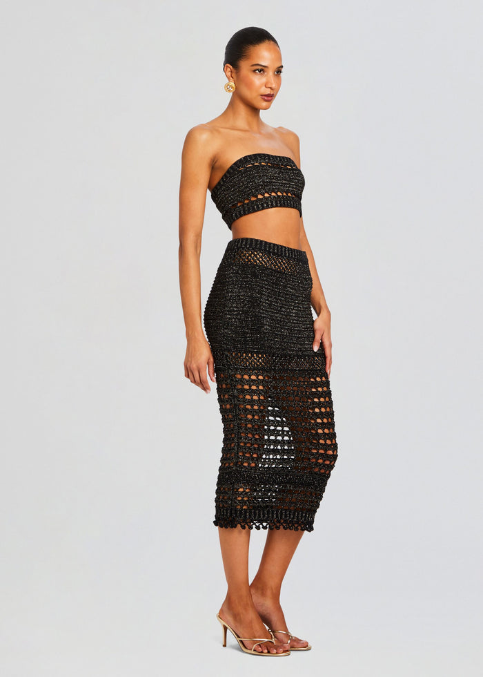 Raya Knit Crochet Skirt