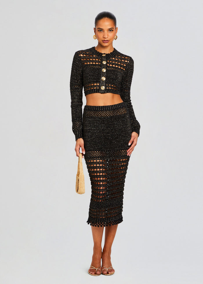 Raya Knit Crochet Skirt