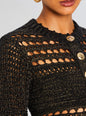 Nico Knit Crochet Cardigan