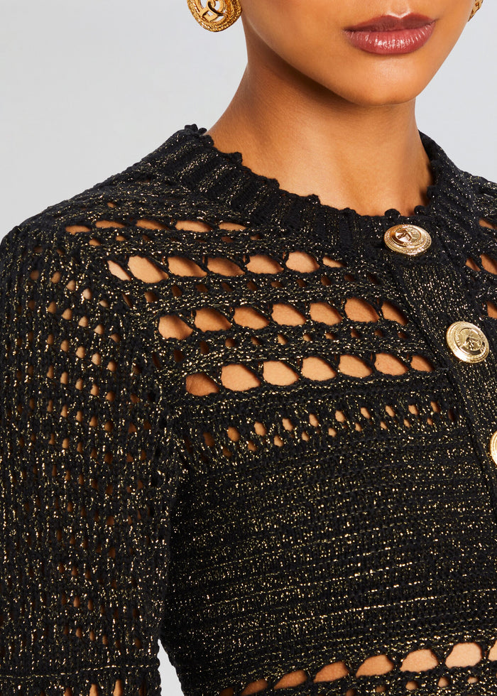 Nico Knit Crochet Cardigan