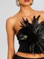 Nicki Feather Top