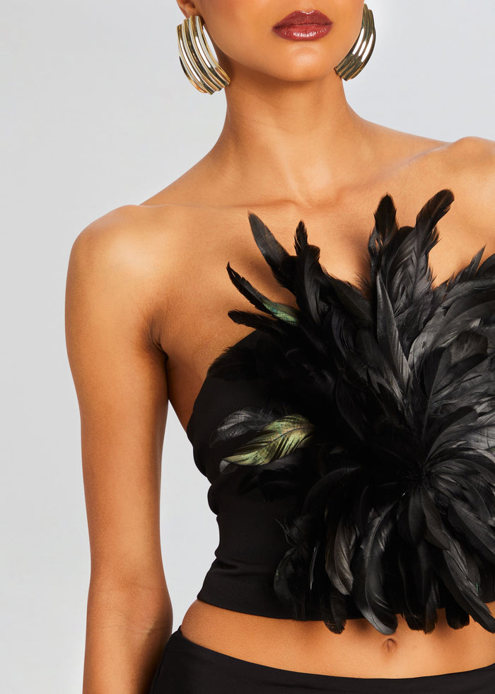 Nicki Feather Top