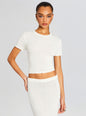 Clare Knit Baby Tee