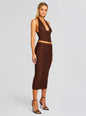 Pia Mesh Midi Skirt