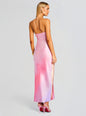 Cerith Silk Strapless Midi Dress