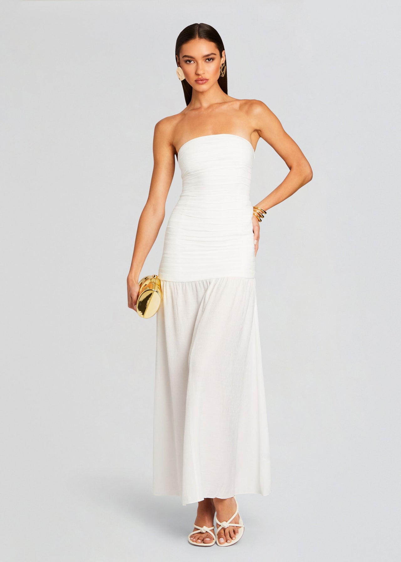 Gardenia Collection Embroidered Raya Maxi Dress - Multicolor main image 0