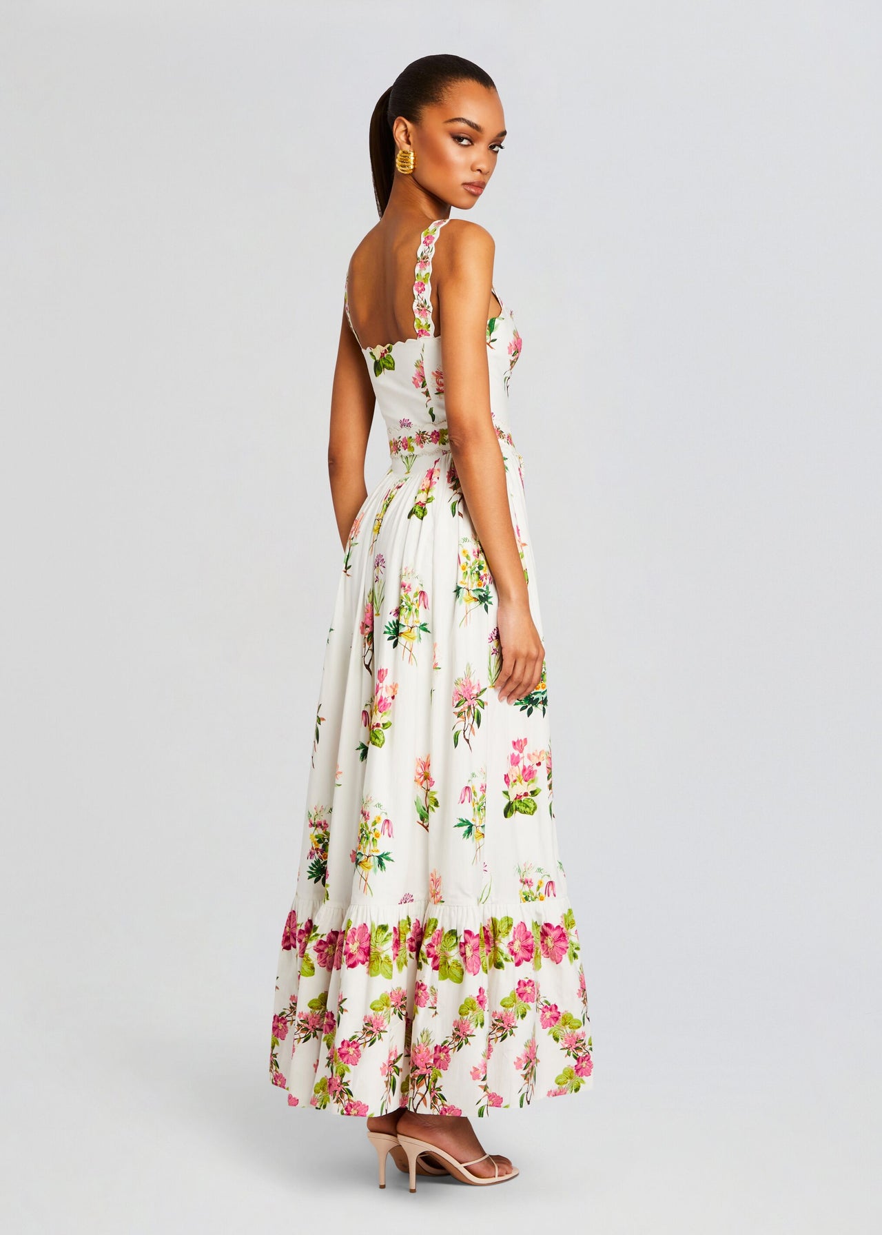 chinese dress ladies Hemant & Nandita Maxi Dress – Bluefly main image 1