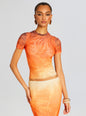 Kate Mesh Baby Tee