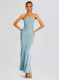 Narissa Metallic Knit Maxi Dress