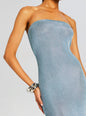 Narissa Metallic Knit Maxi Dress