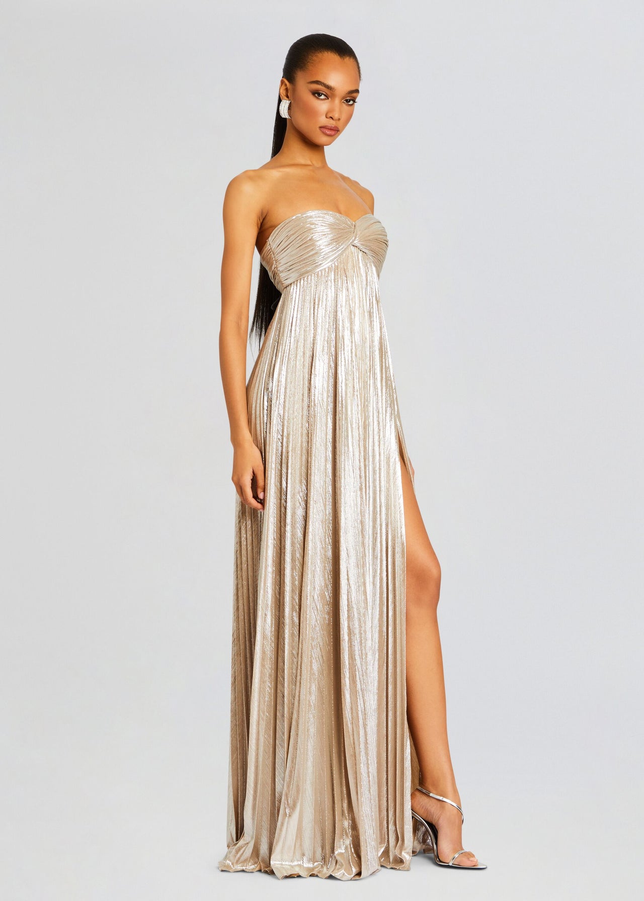 retroféte Women's Zoa Dress - Metallic