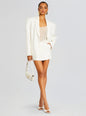 Linen Adel Oversized Dad Blazer