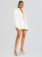 Linen Adel Oversized Dad Blazer