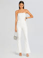 Jeanette Stretch Denim Jumpsuit