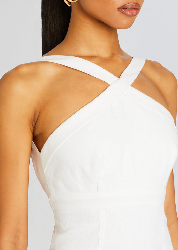 Linen Mini Dress