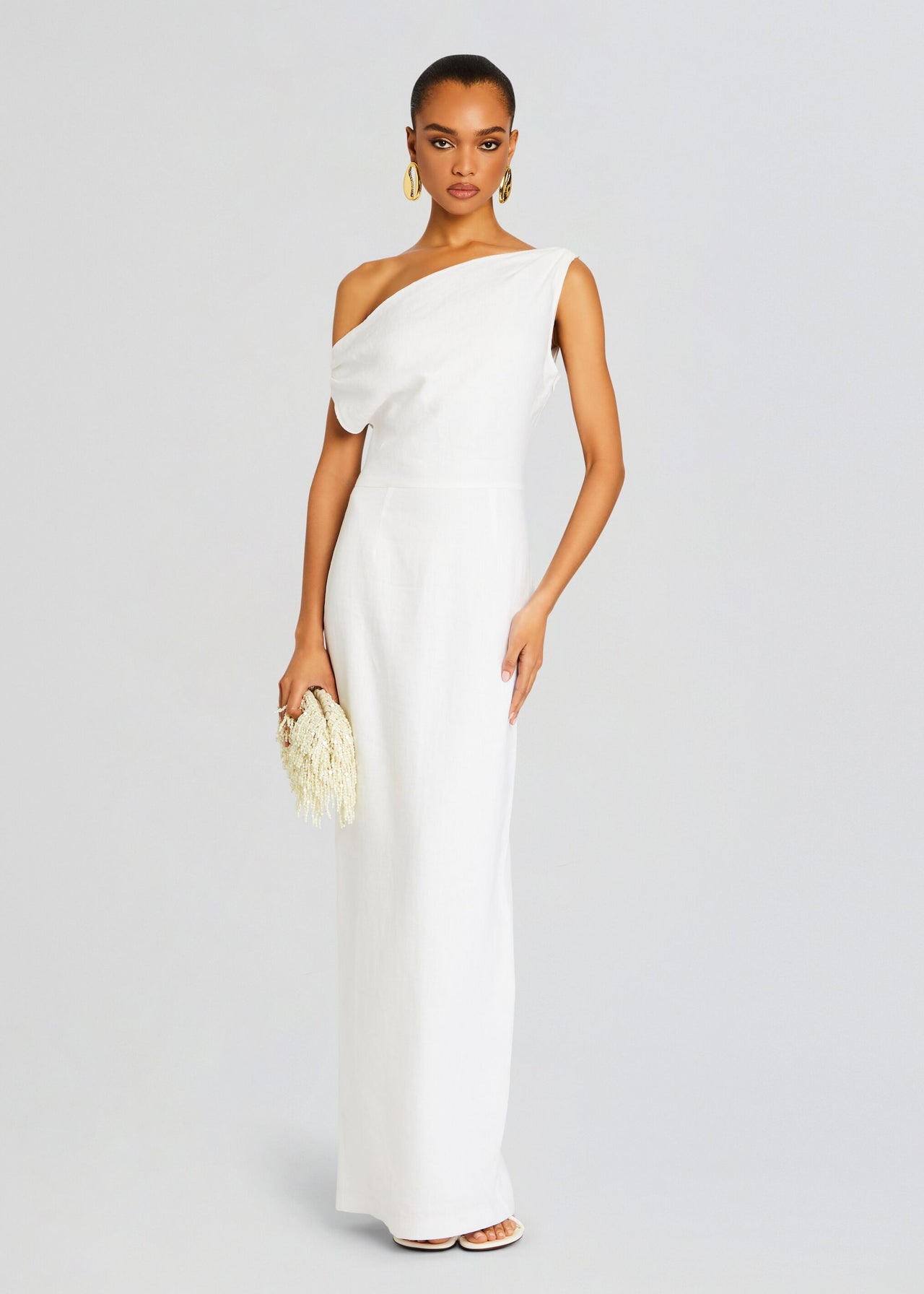 Linen Off The Shoulder Maxi Retrofete Linen Off The Shoulder Maxi Retrofete
