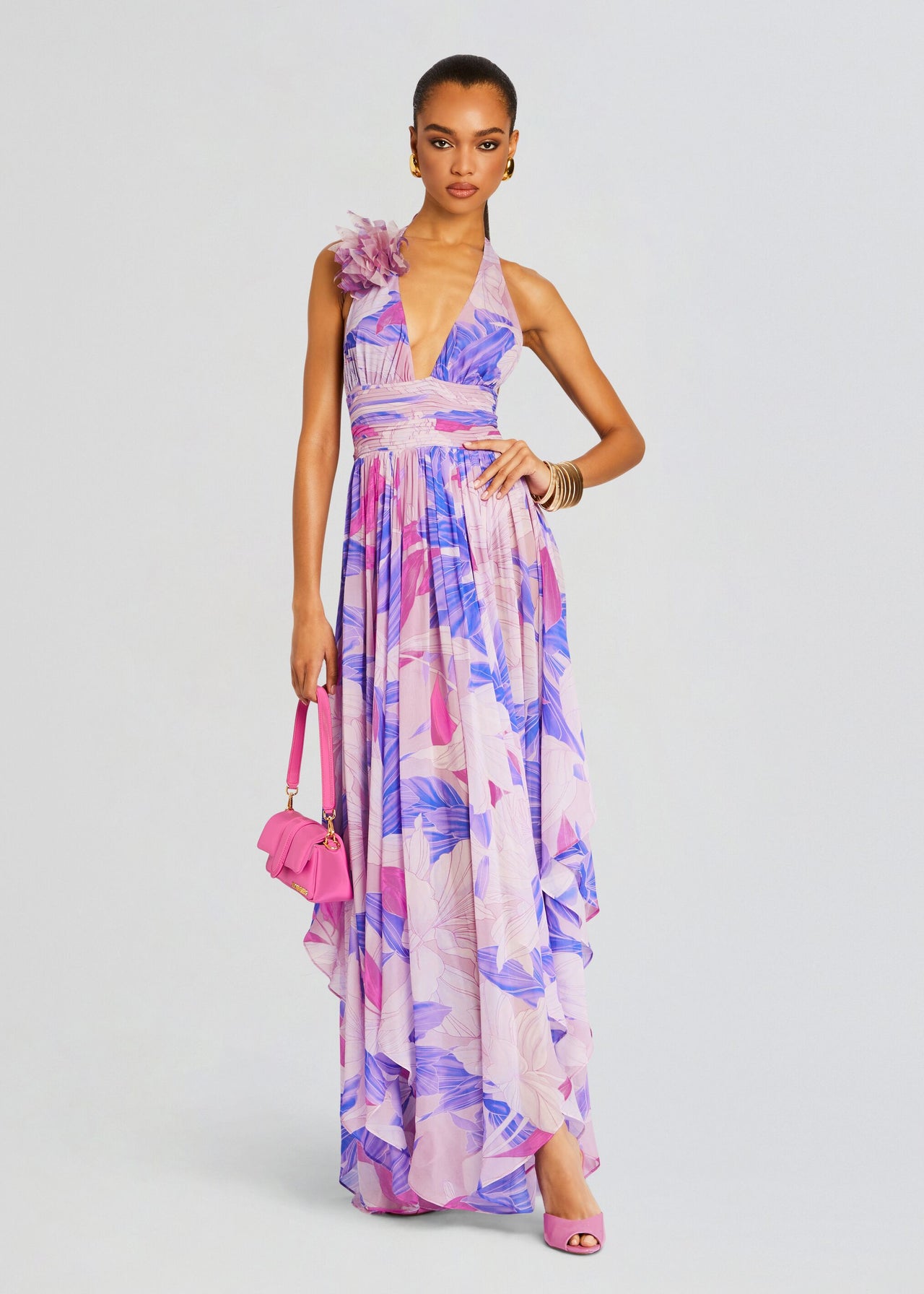 Rasha Chiffon Dress Retrofete Rasha Chiffon Dress Retrofete