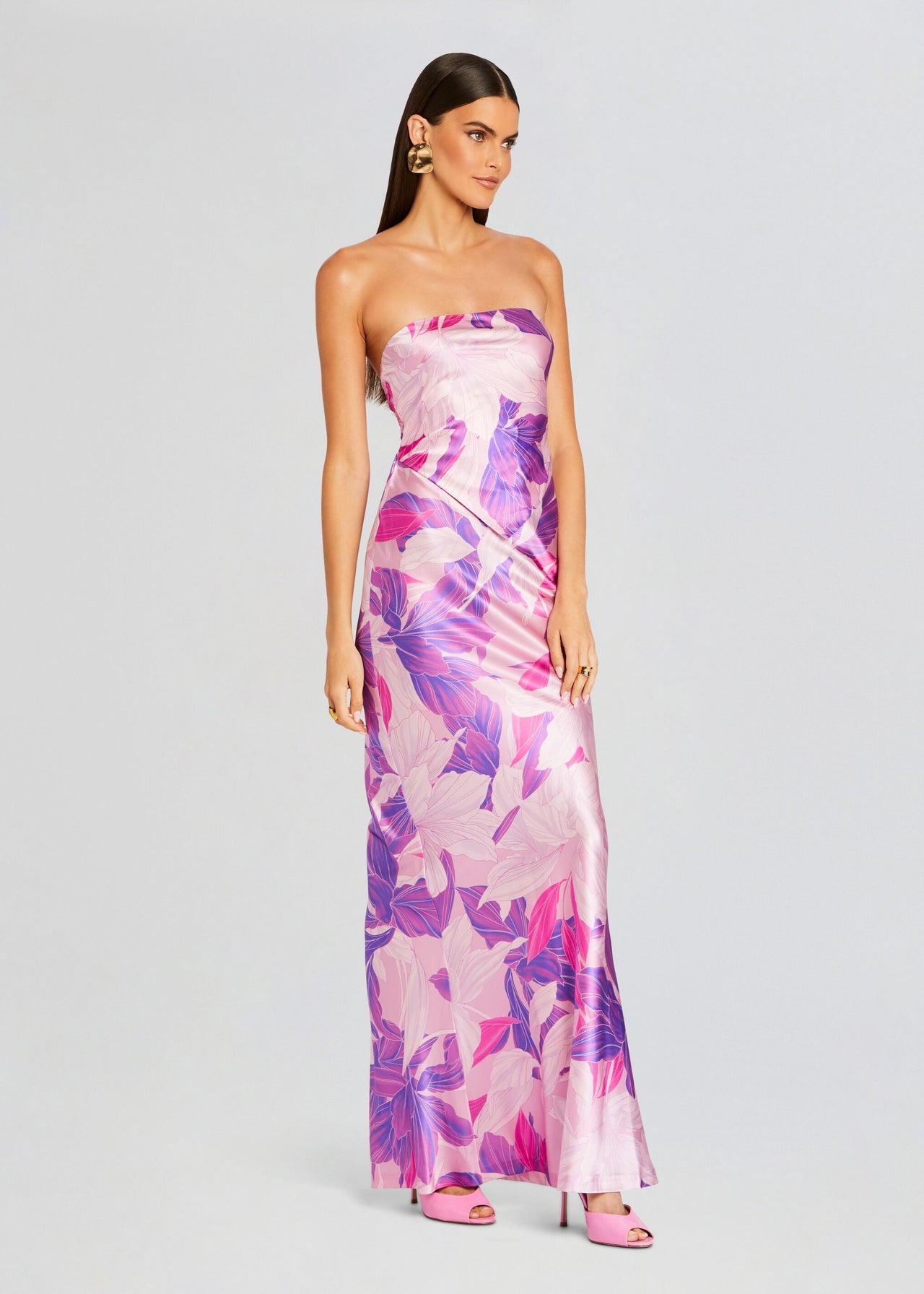 presley skye silk dress Presley Skye silk wrap dress S (4-6) Like new