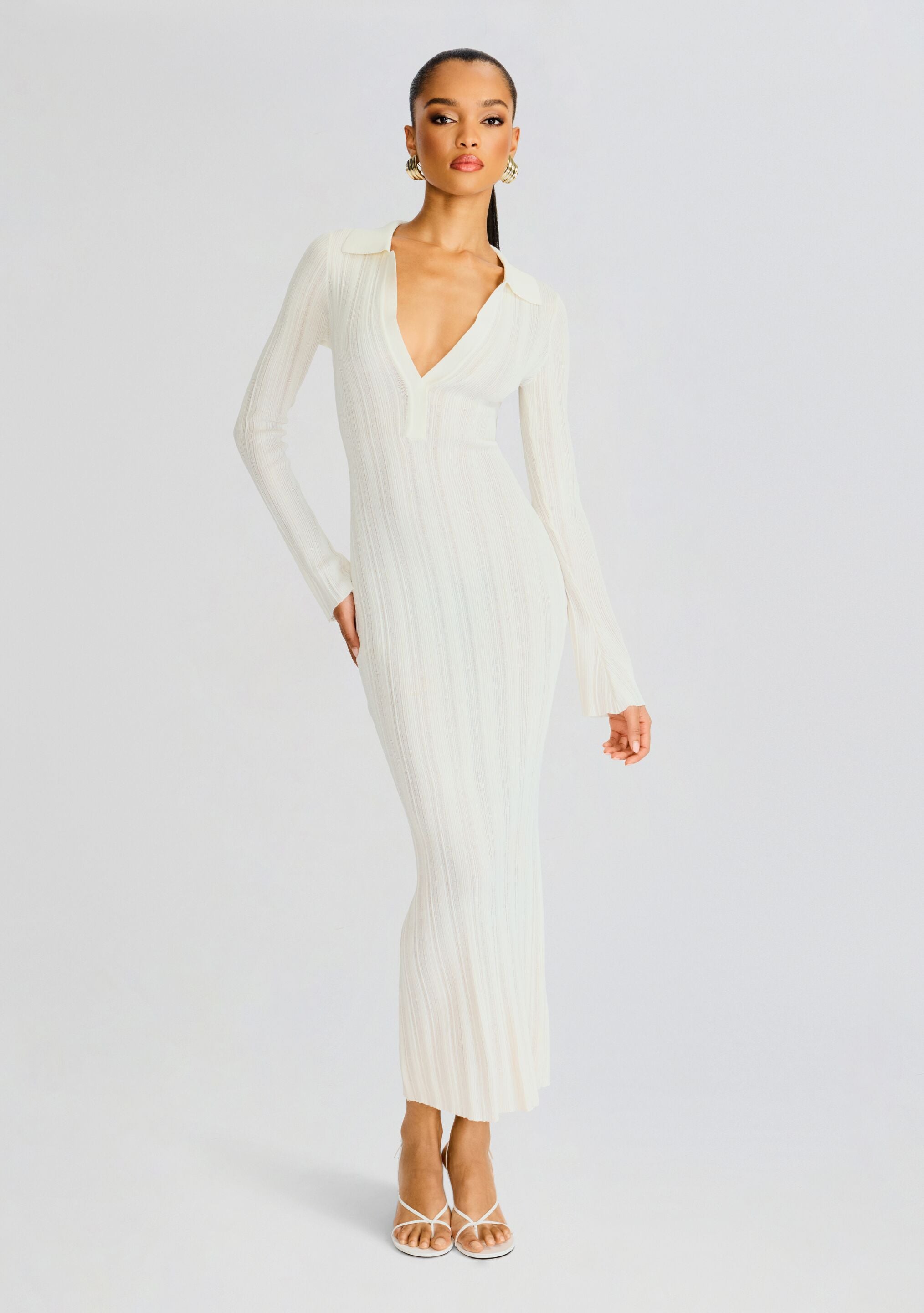 Azula Rib Knit Maxi Dress – Retrofete
