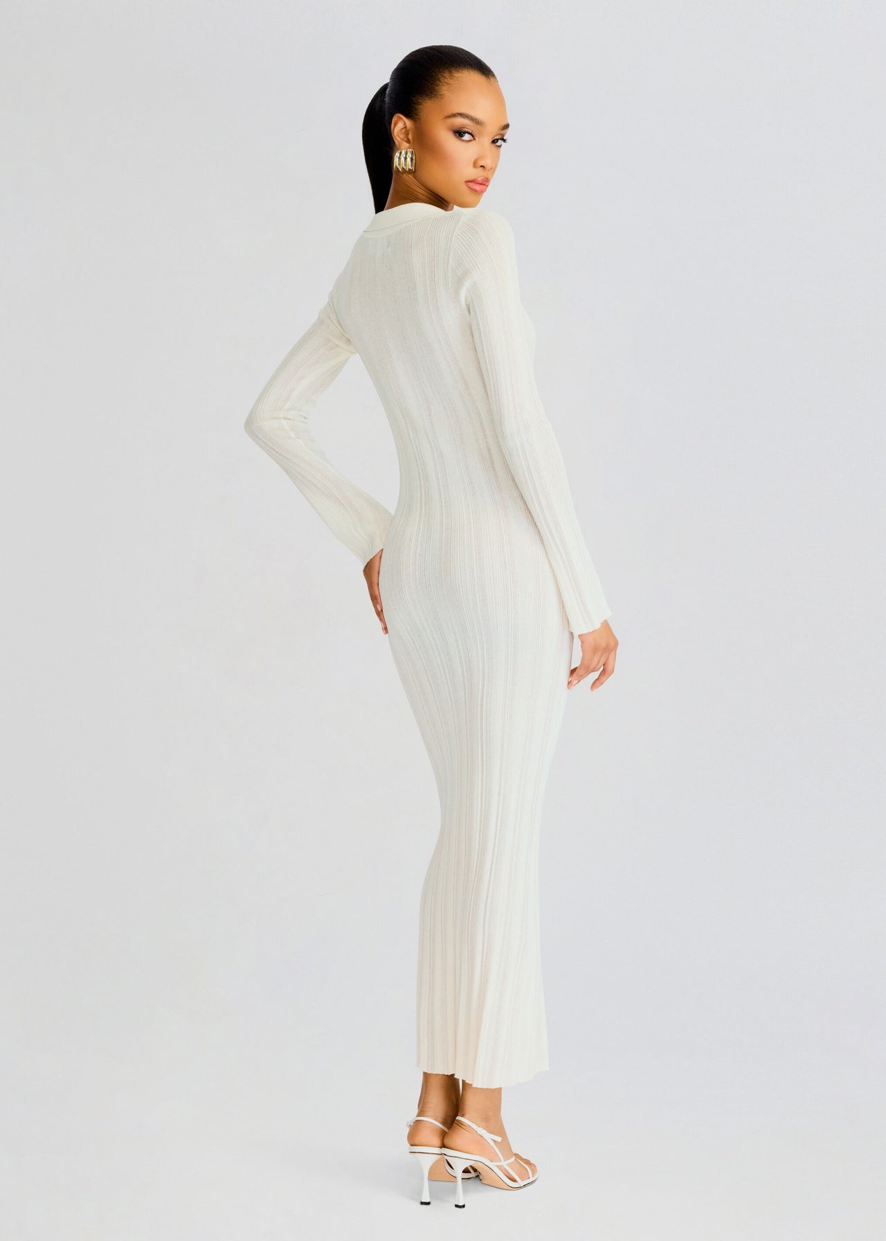 Azula Rib Knit Maxi Dress – Retrofete