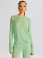 Hana Metallic Knit Top