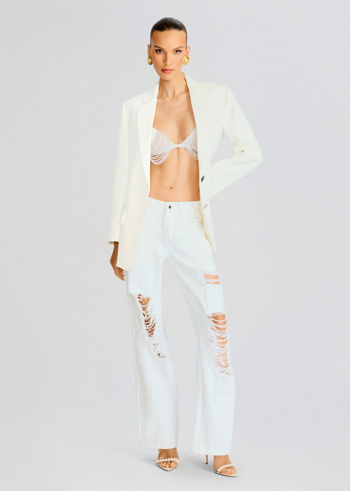 Madison Pearl Embellished Jean
