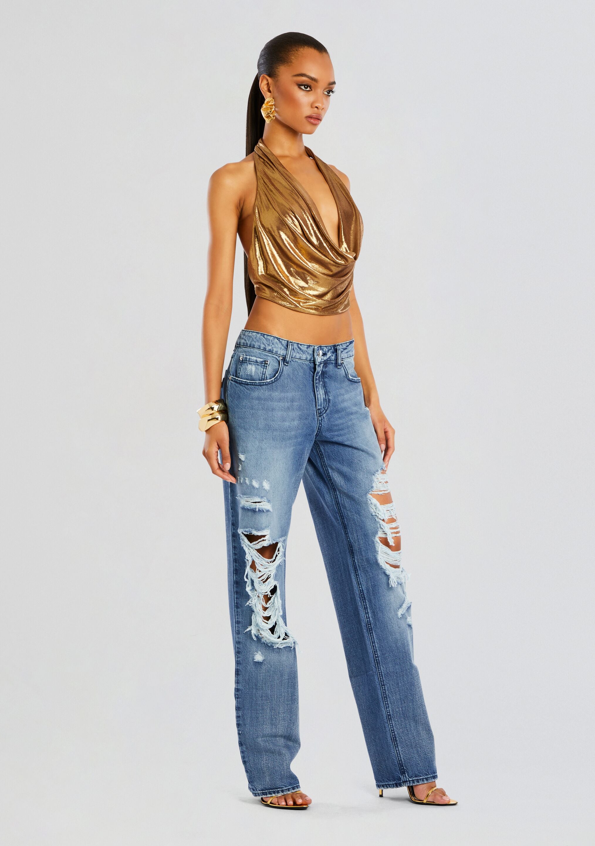 What is low rise and high rise jeans fashion