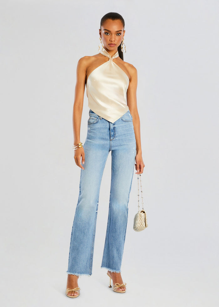 Brooklyn High Rise Straight Jean