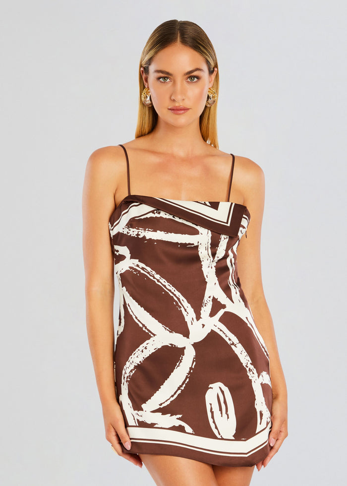 Leilani Satin Mini Dress
