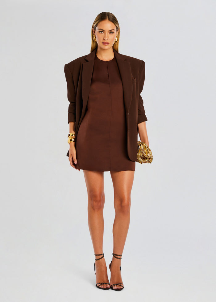 Riviera Halter Mini Dress