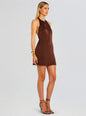 Riviera Halter Mini Dress