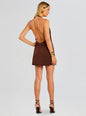 Riviera Halter Mini Dress