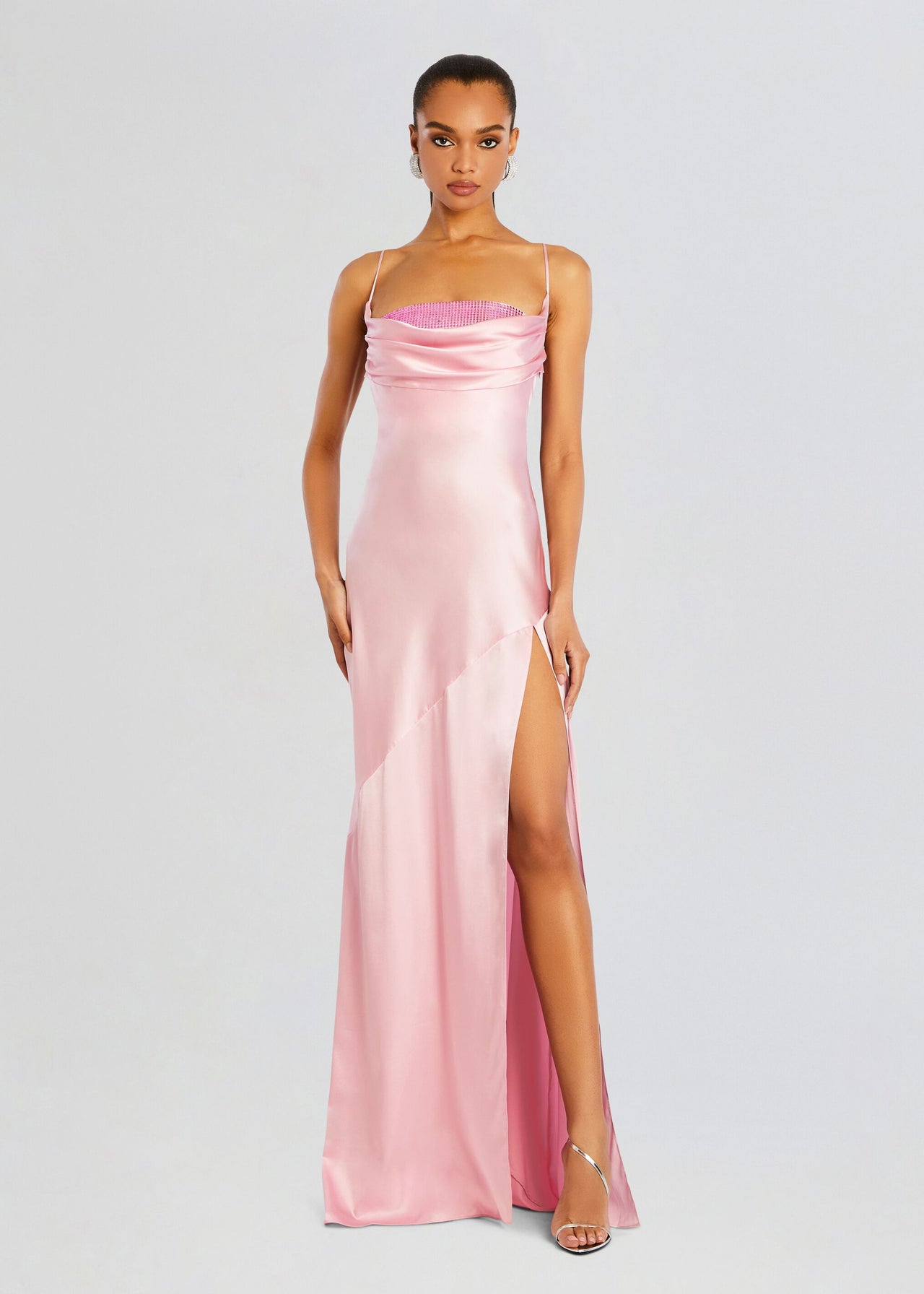 Emery Embellished Silk Dress – Retrofete
