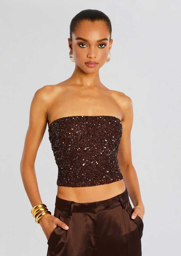 Kala Sequin Top