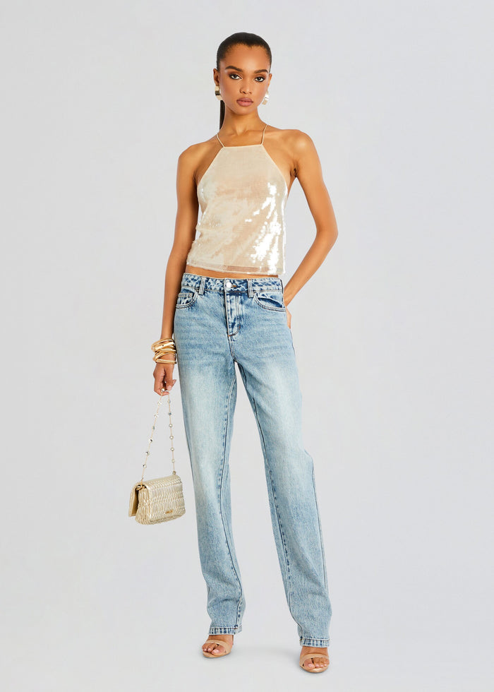 Norma Sequin Top
