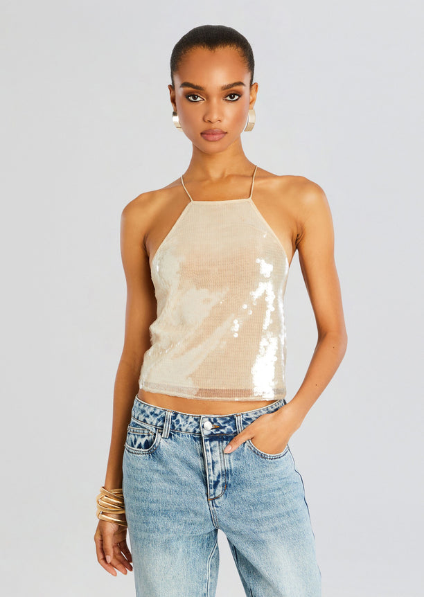 Norma Sequin Top