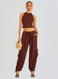 Zira Gauze Cargo Pant