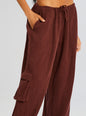 Zira Gauze Cargo Pant