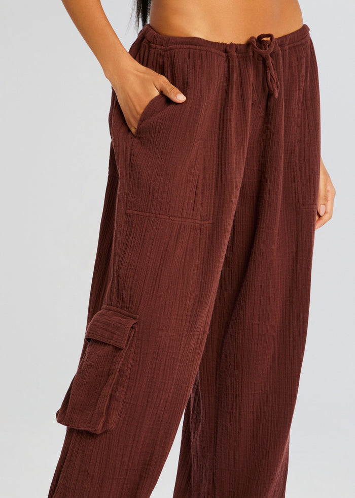 Zira Gauze Cargo Pant