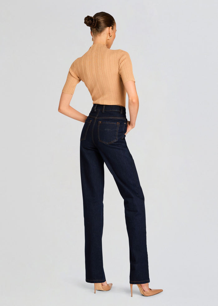Brooklyn High Rise Straight Jean