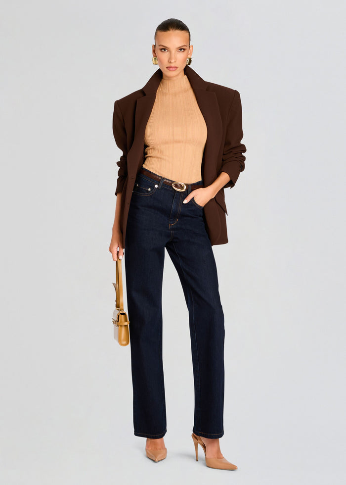 Brooklyn High Rise Straight Jean