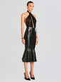 Cassander Leather Skirt