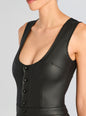 Mckinnon Coated Denim Jumpsuit