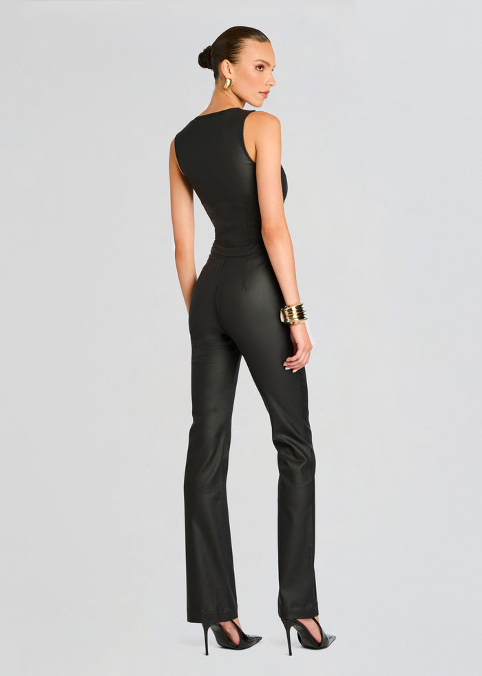 Mckinnon Coated Denim Jumpsuit